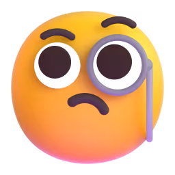 Face with monocle